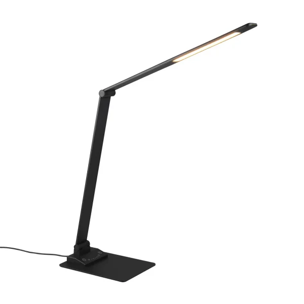 CANDEEIRO DE MESA LED 6,5W 3000-6500K PRETO THELMA