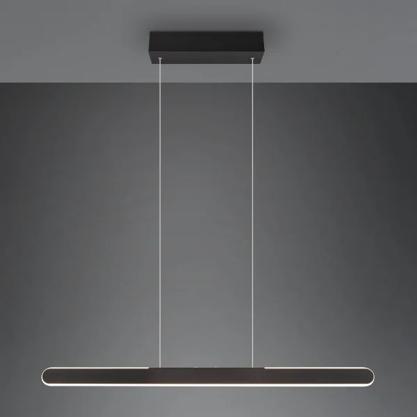 SUSPENSÃO LED 28W 2700-6500K PRETO HELENA