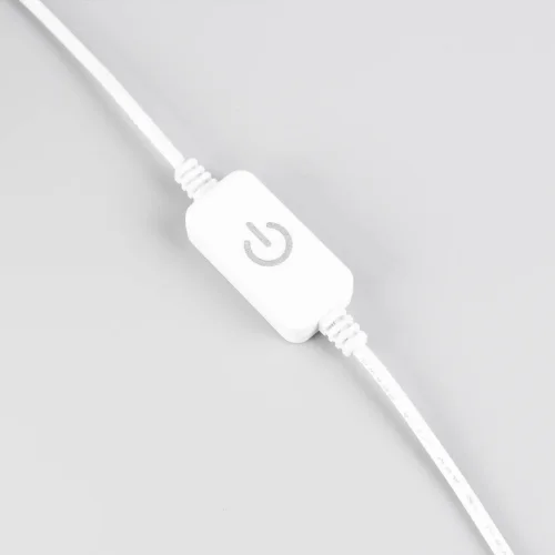 CANDEEIRO DE MESA LED 7W 3000K METAL BRANCO NELSON