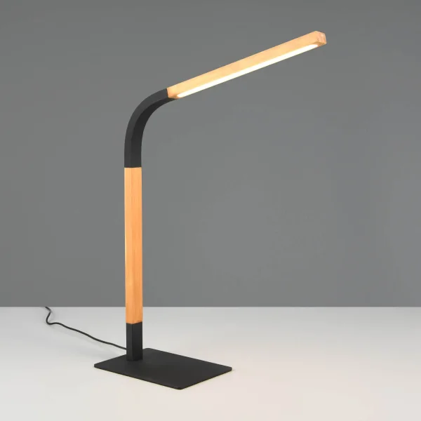 CANDEEIRO DE MESA LED 7W 3000K METAL PRETO NELSON