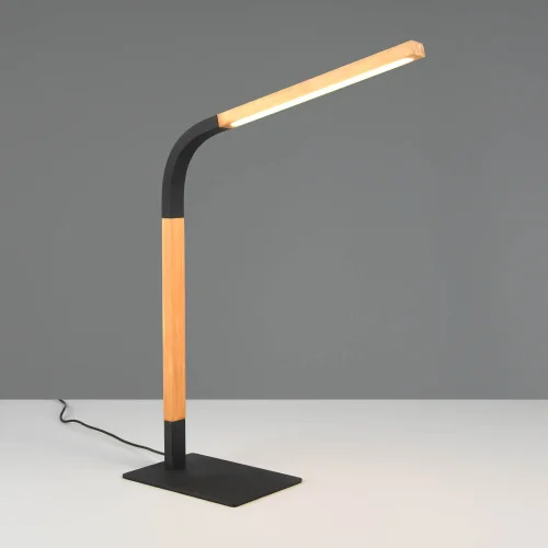 CANDEEIRO DE MESA LED 7W 3000K METAL PRETO NELSON