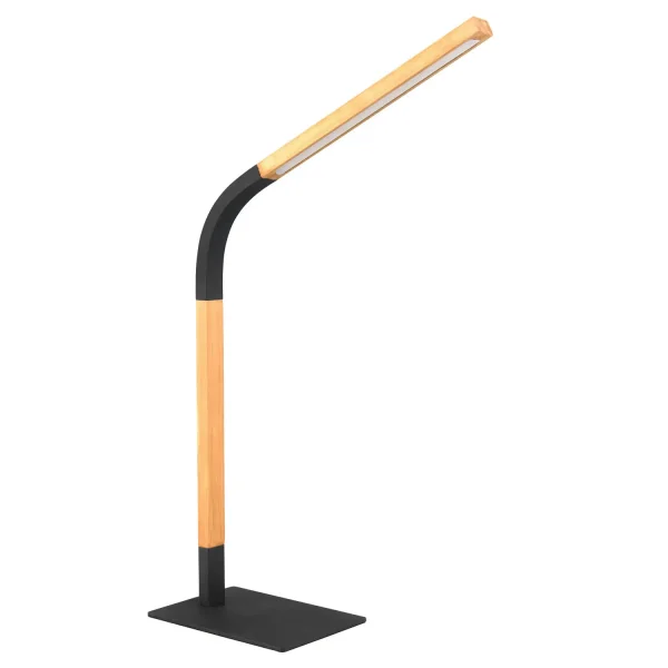 CANDEEIRO DE MESA LED 7W 3000K METAL PRETO NELSON