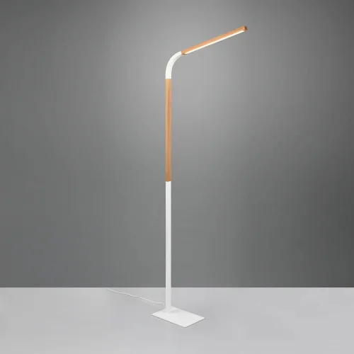 CANDIEIRO DE PÉ LED 11W 3000K METAL BRANCO NELSON