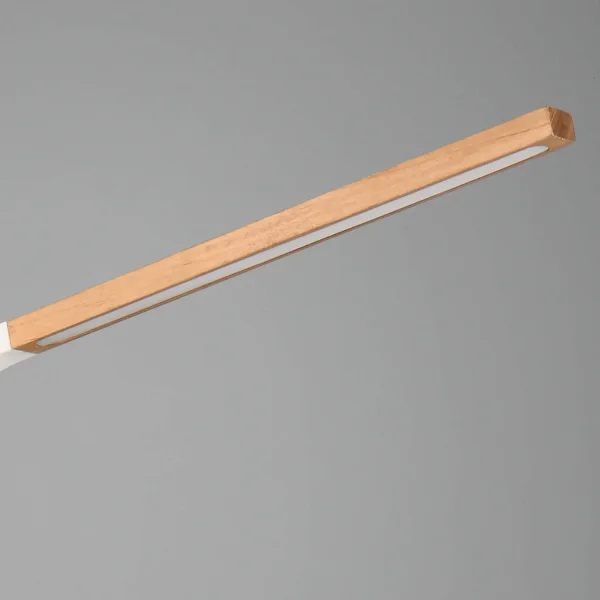 CANDIEIRO DE PÉ LED 11W 3000K METAL BRANCO NELSON