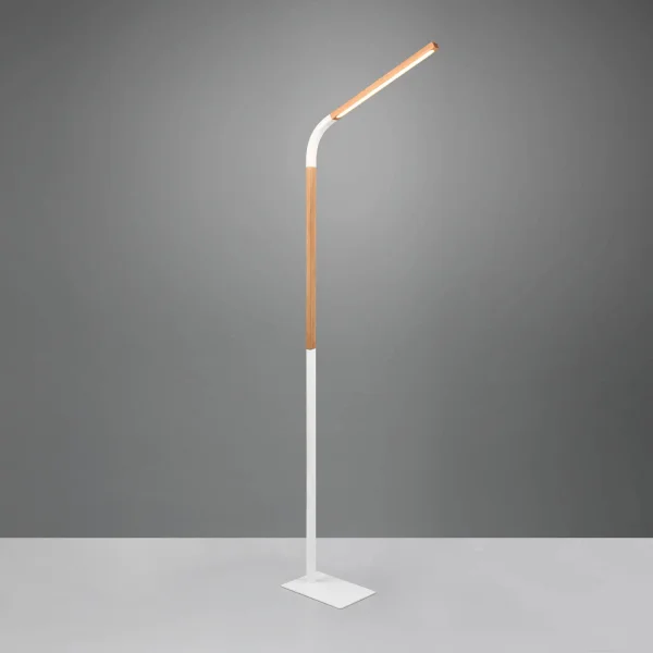 CANDIEIRO DE PÉ LED 11W 3000K METAL BRANCO NELSON