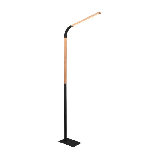 CANDEEIRO DE PÉ LED 11W 3000K METAL NEGRO NELSON