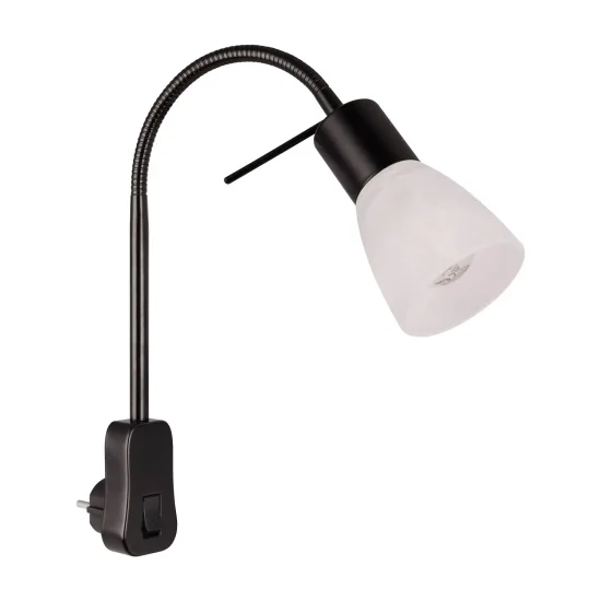 FOCO LED E14 4,9W 3000K PRETO LEONEL 2