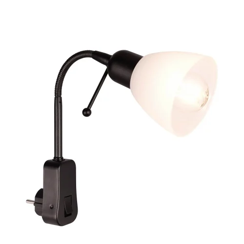 FOCO FLEXÍVEL EM METAL PRETO E14 LIAM