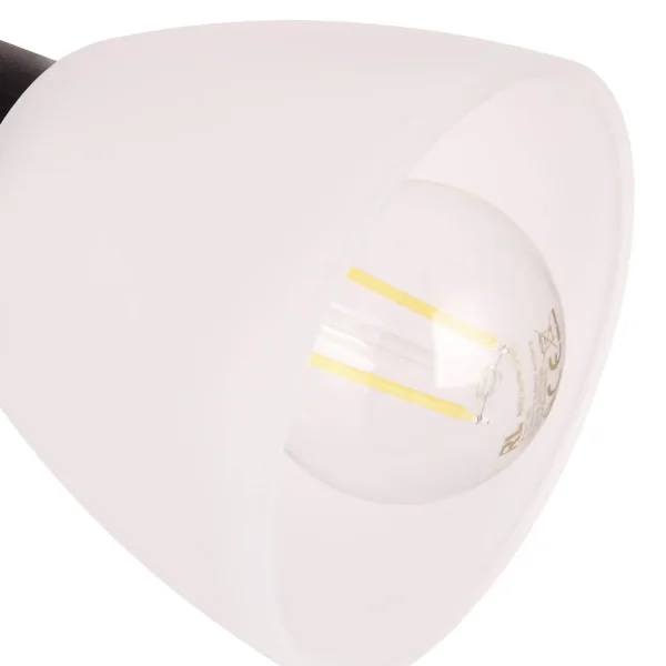 FOCO FLEXÍVEL EM METAL PRETO E14 LIAM