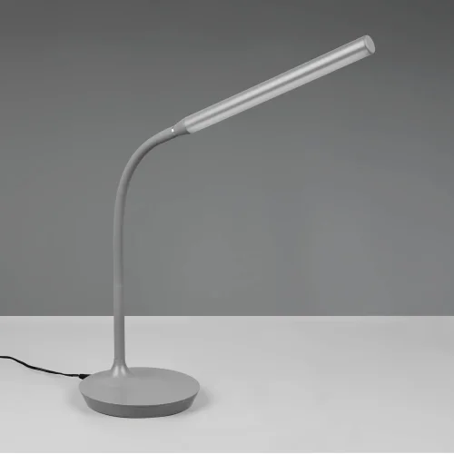 CANDEEIRO DE MESA TÁTIL LED 5W REGULÁVEL CINZENTO TANNER