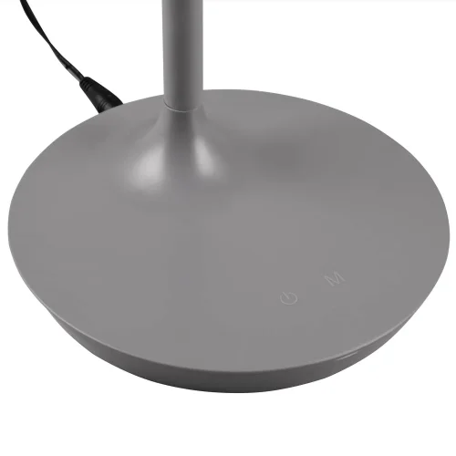 CANDEEIRO DE MESA TÁTIL LED 5W REGULÁVEL CINZENTO TANNER