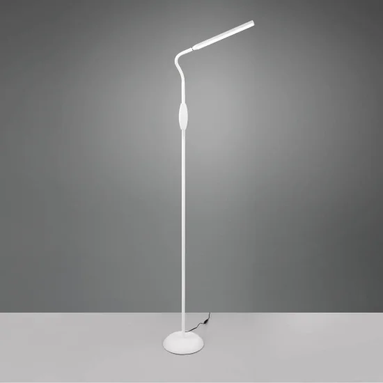 CANDEEIRO DE CHÃO LED TÁTIL 5W REGULÁVEL BRANCO TANNER 2