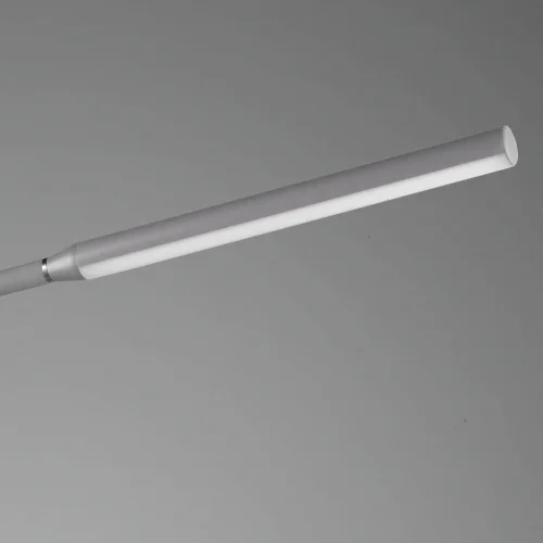 CANDEEIRO DE CHÃO LED TÁTIL 5W REGULÁVEL CINZA TANNER