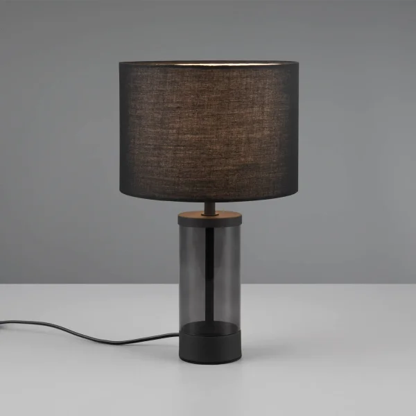 CANDEEIRO DE MESA METAL PRETO E14 GLADYS