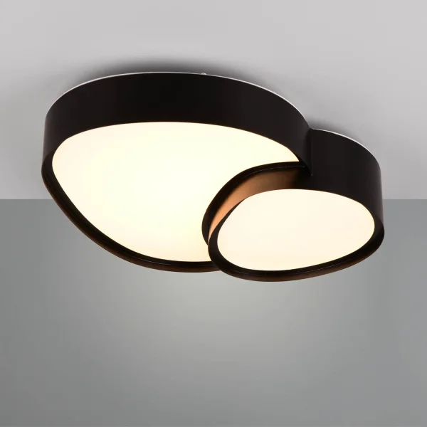 PLAFON LED DE TETO 21W 2700-6500K PRETO RUBY