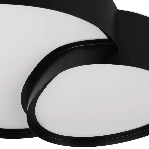 PLAFON LED DE TETO 21W 2700-6500K PRETO RUBY