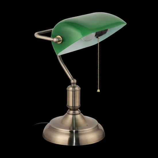 CRISTAL VERDE LÂMPADA DE MESA 2