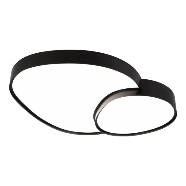 PLAFON LED DE TETO 45W 2700-6500K PRETO RUBY