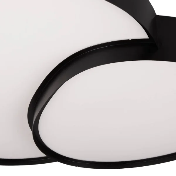 PLAFON LED DE TETO 45W 2700-6500K PRETO RUBY