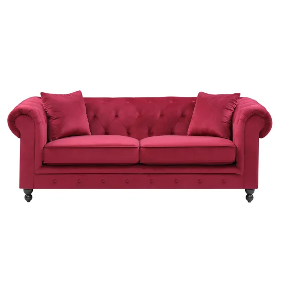 SOFÁ VELUDO GRANADA EDNA 2