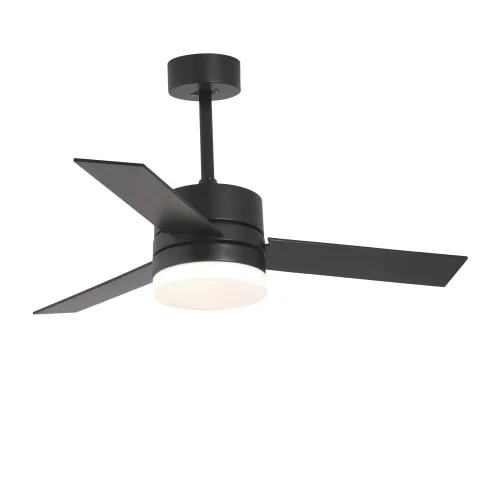 Ventilador de Teto com Luz Led 17W Ajustável Preto New Lorenzo |brilhar Ventilador de Teto com Luz Led 17W Ajustável Preto New Lorenzo |brilhar