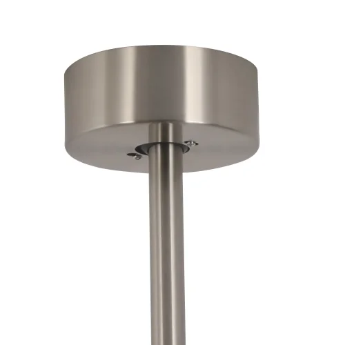 Ventilador de Teto Com Luz Led 17W Regulável Níquel Novo Lorenzo |brilhar Ventilador de Teto Com Luz Led 17W Regulável Níquel Novo Lorenzo |brilhar