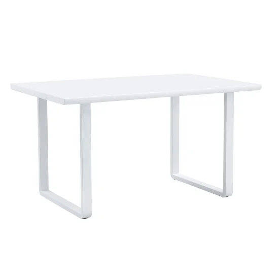 MESA DE JANTAR BECKETT MADEIRA BRANCA