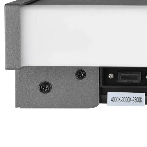 APLIQUE EXTERIOR LED 7W REGULÁVEL IP54 ANTRACITE DASHIEL