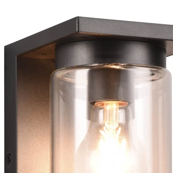 APLIQUE EXTERIOR COM SENSOR DE LUZ E27 IP44 ARABELA