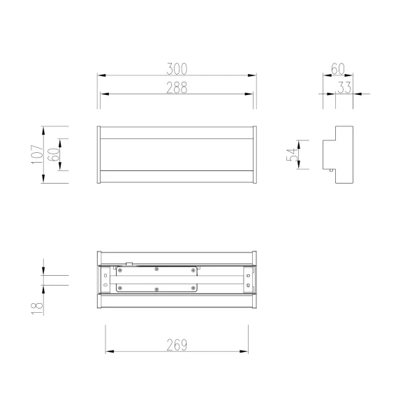 APLIQUE EXTERIOR LED 7W REGULÁVEL IP54 ANTRACITE DASHIEL