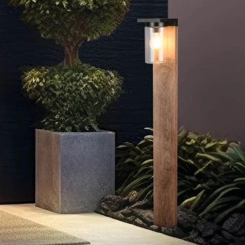 BALIZA EXTERIOR COM SENSOR DE LUZ E27 IP44 100CM ARABELA