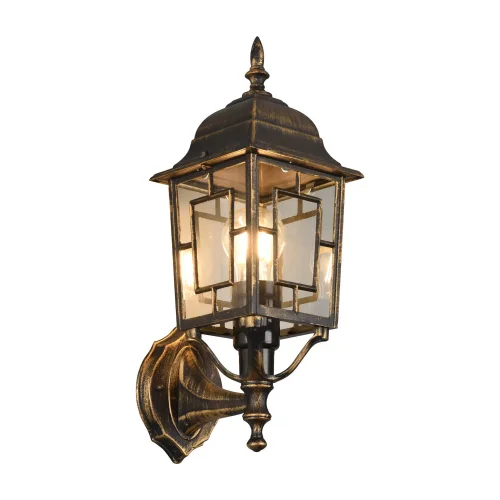 APLIQUE EXTERIOR ASCENDENTE IP44 ÓXIDO 41CM VALESKA