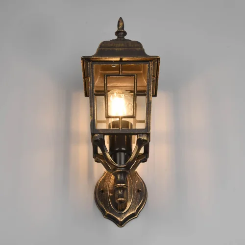 APLIQUE EXTERIOR ASCENDENTE IP44 ÓXIDO 41CM VALESKA