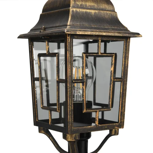 FAROL DE EXTERIOR E27 IP44 ÓXIDO 47CM VALESKA