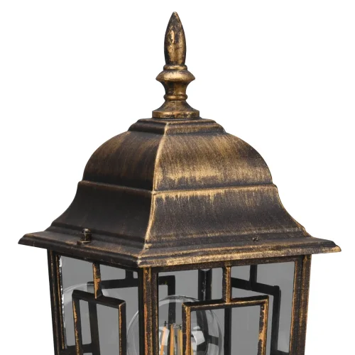 FAROL DE EXTERIOR E27 IP44 ÓXIDO 47CM VALESKA