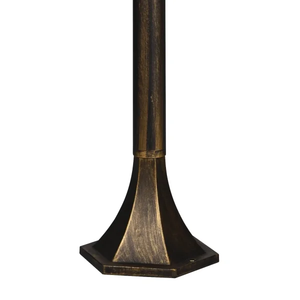 LANTERNA DE EXTERIOR E27 IP44 ÓXIDO 100CM VALESKA