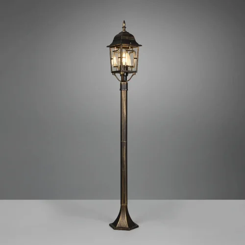 LANTERNA DE EXTERIOR E27 IP44 ÓXIDO 100CM VALESKA