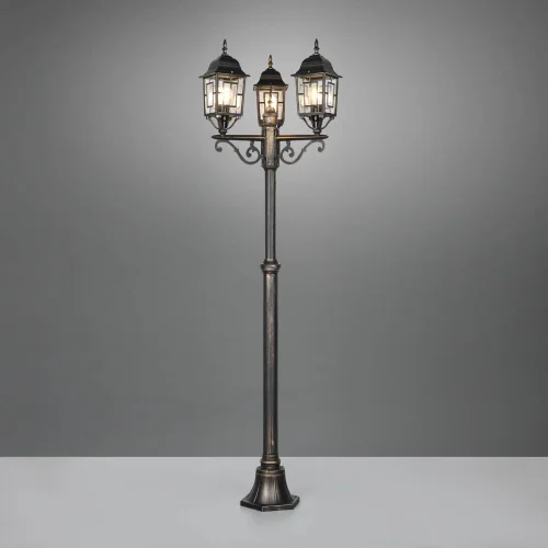 FAROL DE EXTERIOR E27 IP44 ÓXIDO 200CM VALESKA