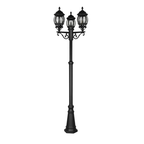 LANTERNA DE EXTERIOR E27 IP44 200CM PRETO ELOWEN