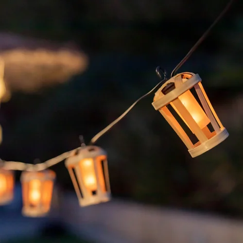 GUIRNALDA SOLAR HIAMA BAMBÚ IP44