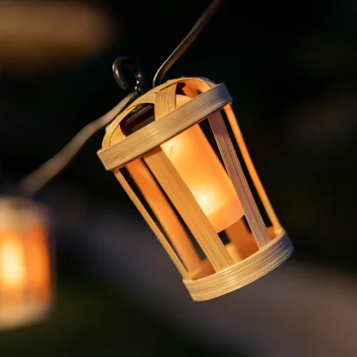 GUIRNALDA SOLAR HIAMA BAMBÚ IP44