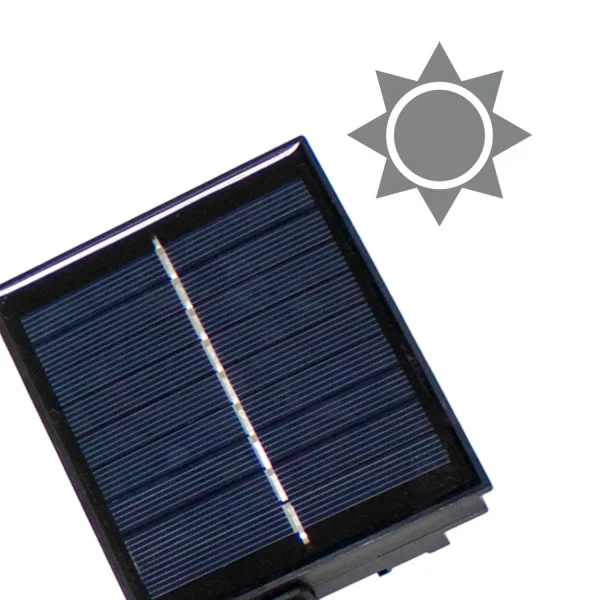 GIRLANDA SOLAR + BATERIA RECARREGÁVEL IP44 YUTE OKINAWA