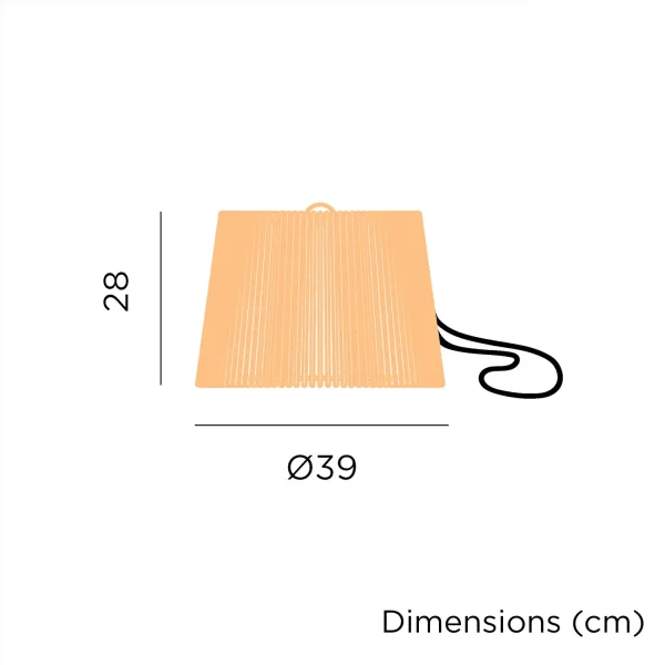 CANDEEIRO DE SUSPENSÃO EXTERIOR SEM FIOS HANG OKINAWA