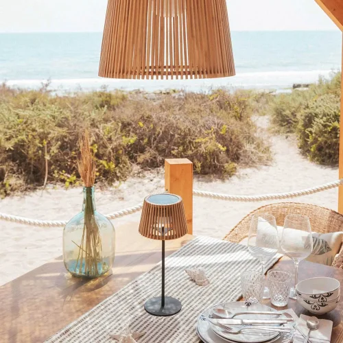 CANDEEIRO DE MESA SOLAR IP54 OKINAWA