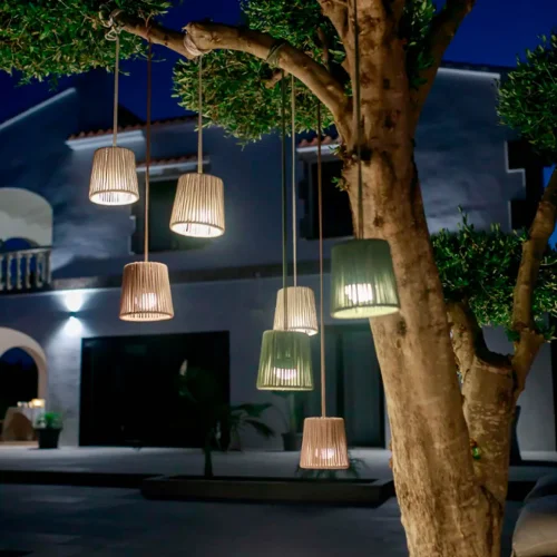 CANDEEIRO SUSPENSO CONTA MINI HANG VERDE