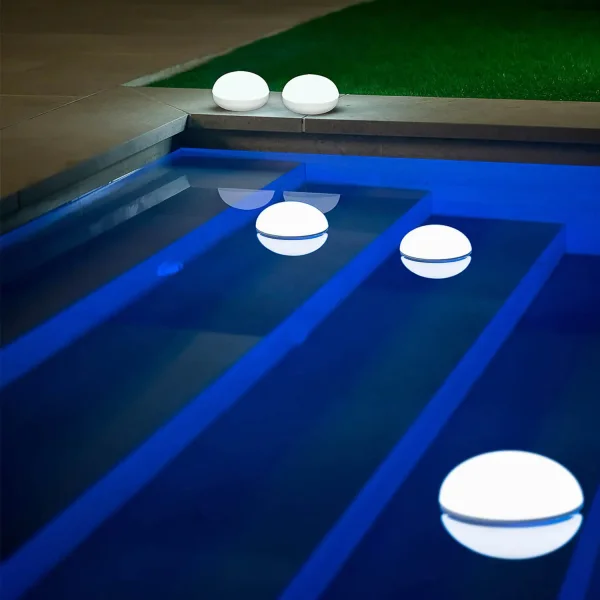 Lâmpada Flutuante IP68 Bateria Recarregável Coco| Lúzete