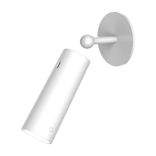 Aplique Sem Fios Bateria Recarregável Branco Roll 4 | Lúzete