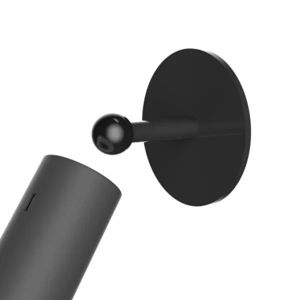 Aplique Sem Fios Bateria Recarregável Preto Roll 4 | Lúzete