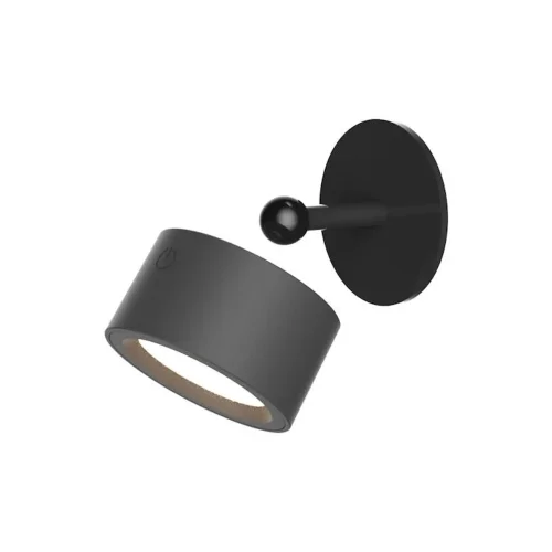 Aplique Sem Fios Bateria Recarregável Preto Roll 8 | Lúzete