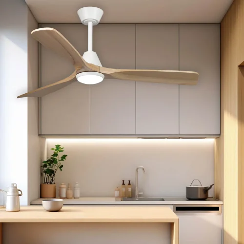 VENTILADOR DE TETO LED 18W REGULÁVEL 3 PÁS MOTOR DC JARETH VENTILADOR DE TETO LED 18W REGULÁVEL 3 PÁS MOTOR DC JARETH